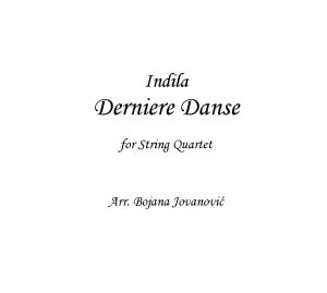 دانلود آهنگ Indila به نام Dernière Danse